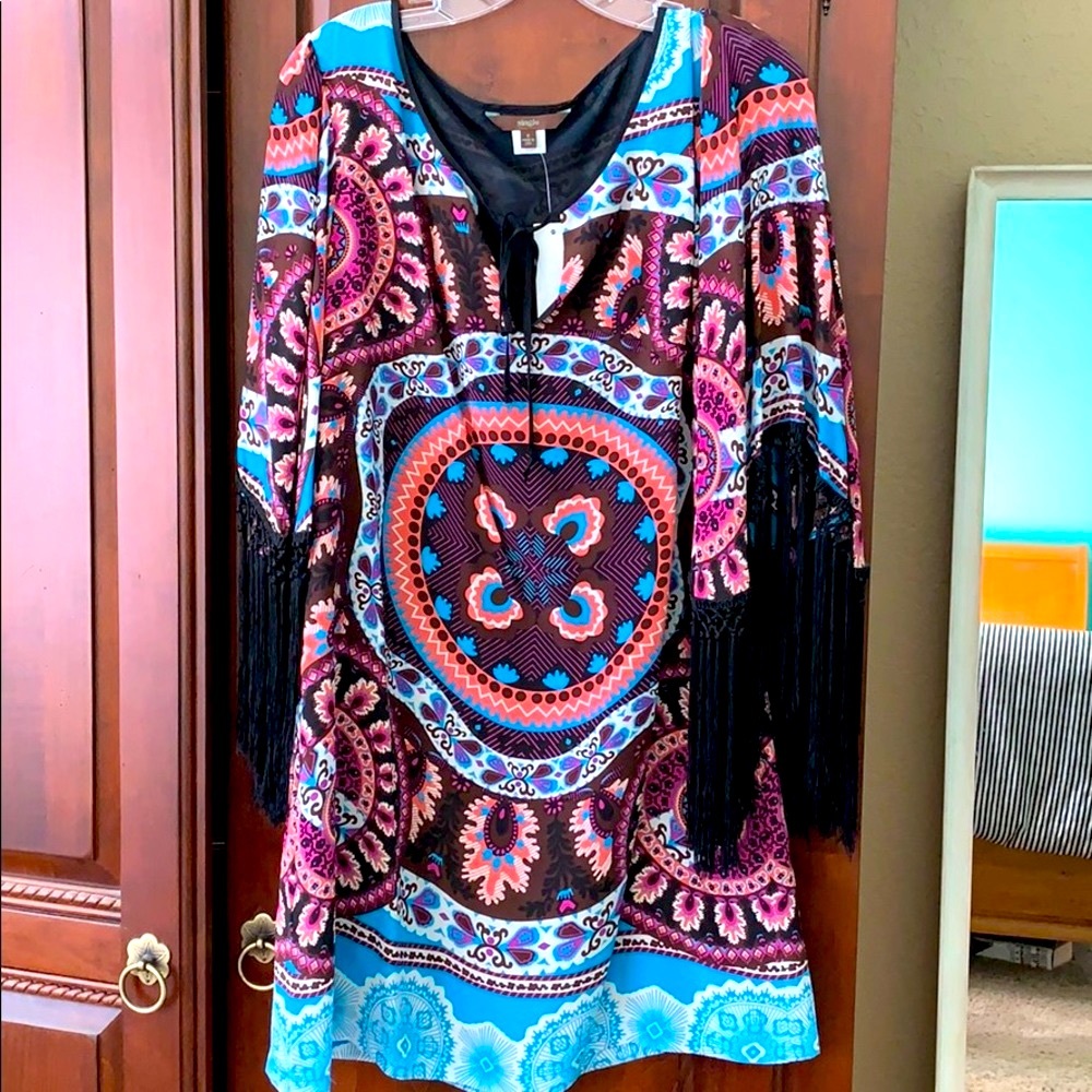 Boho dress.